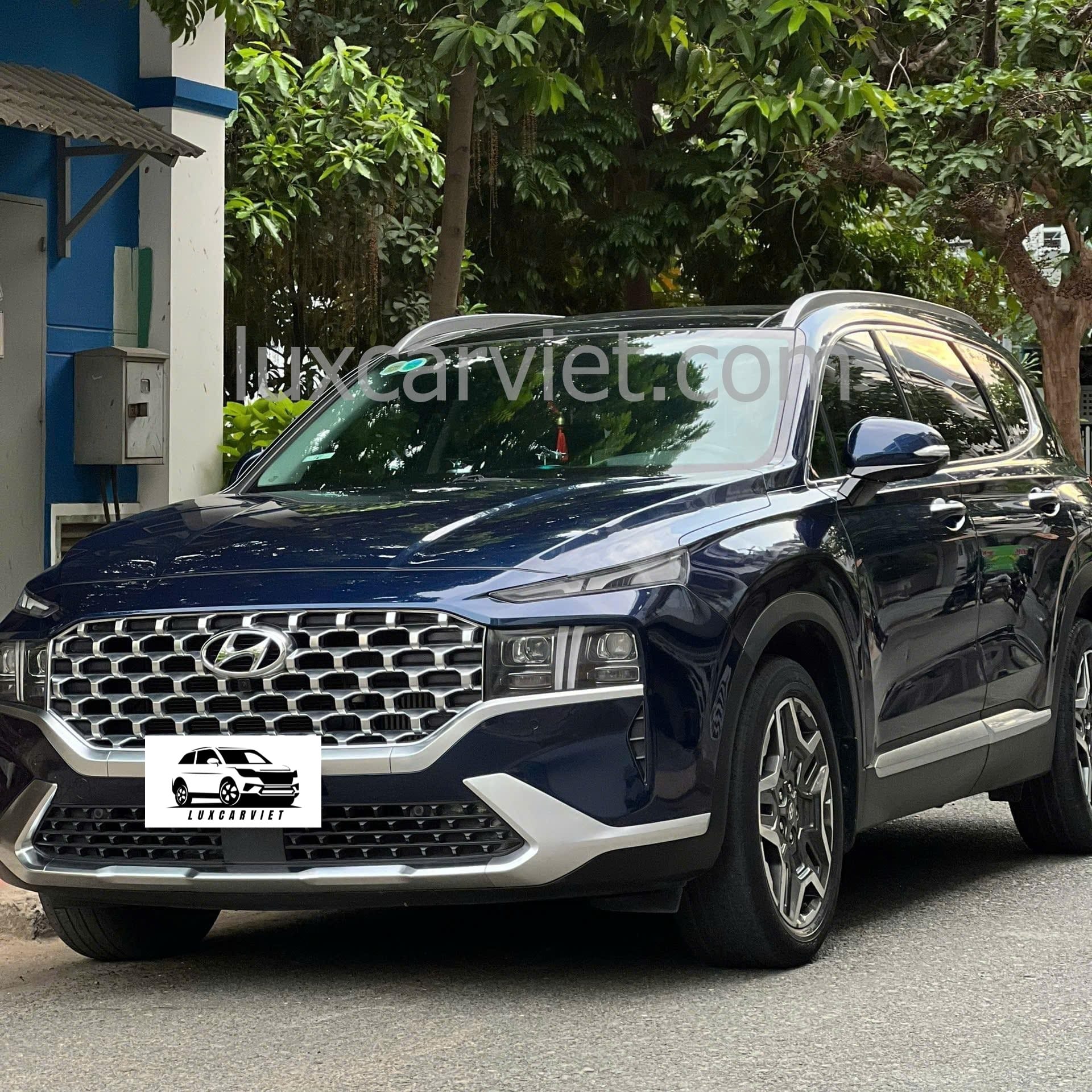 Cho Thuê Xe Tự Lái Hyundai Santafe TPHCM