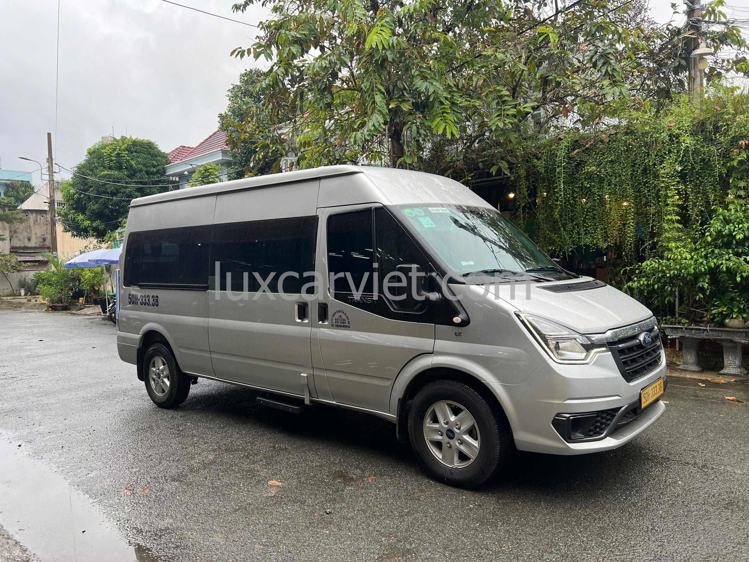 Cho Thuê Xe 16 Chỗ Tự Lái Ford Transit 2023 Giá Rẻ